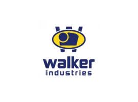 A logo of walker industries